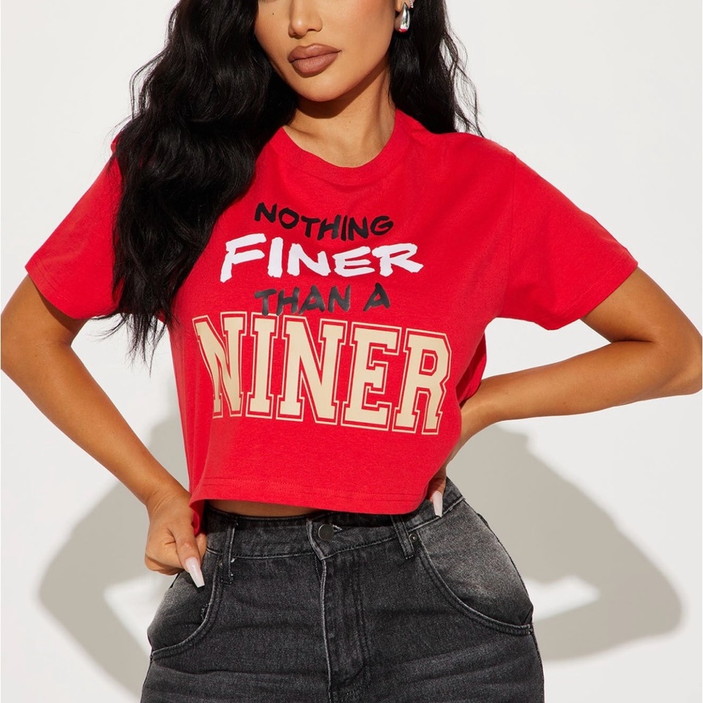 SOLD Crop top 49ers